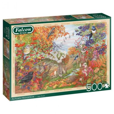 Autumn Hedgerow Jigsaw 500 piece puzzle (£9.99)
